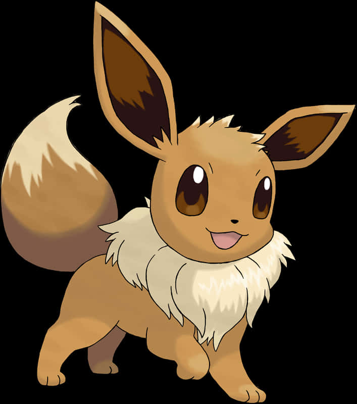 Download Eevee Pokemon Illustration | Wallpapers.com