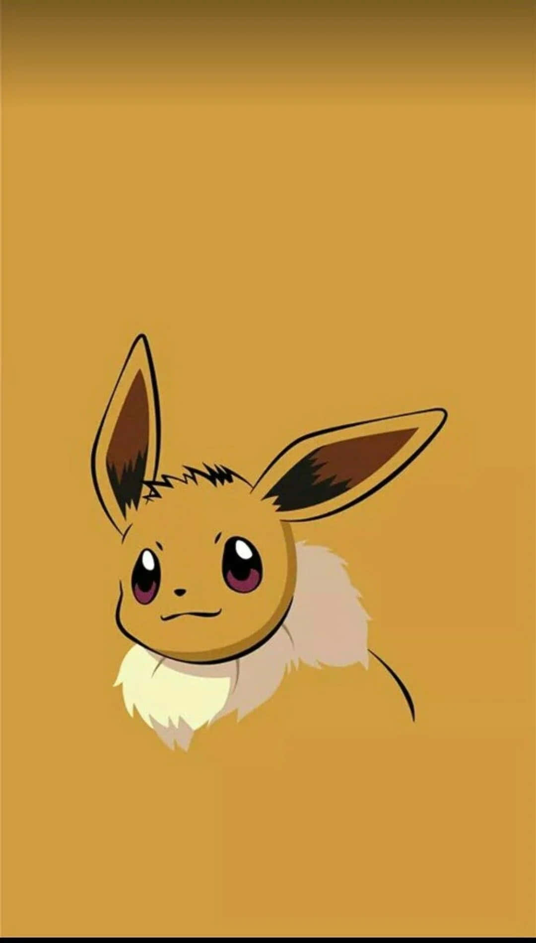 Eevee Pokemon Simple Background Wallpaper