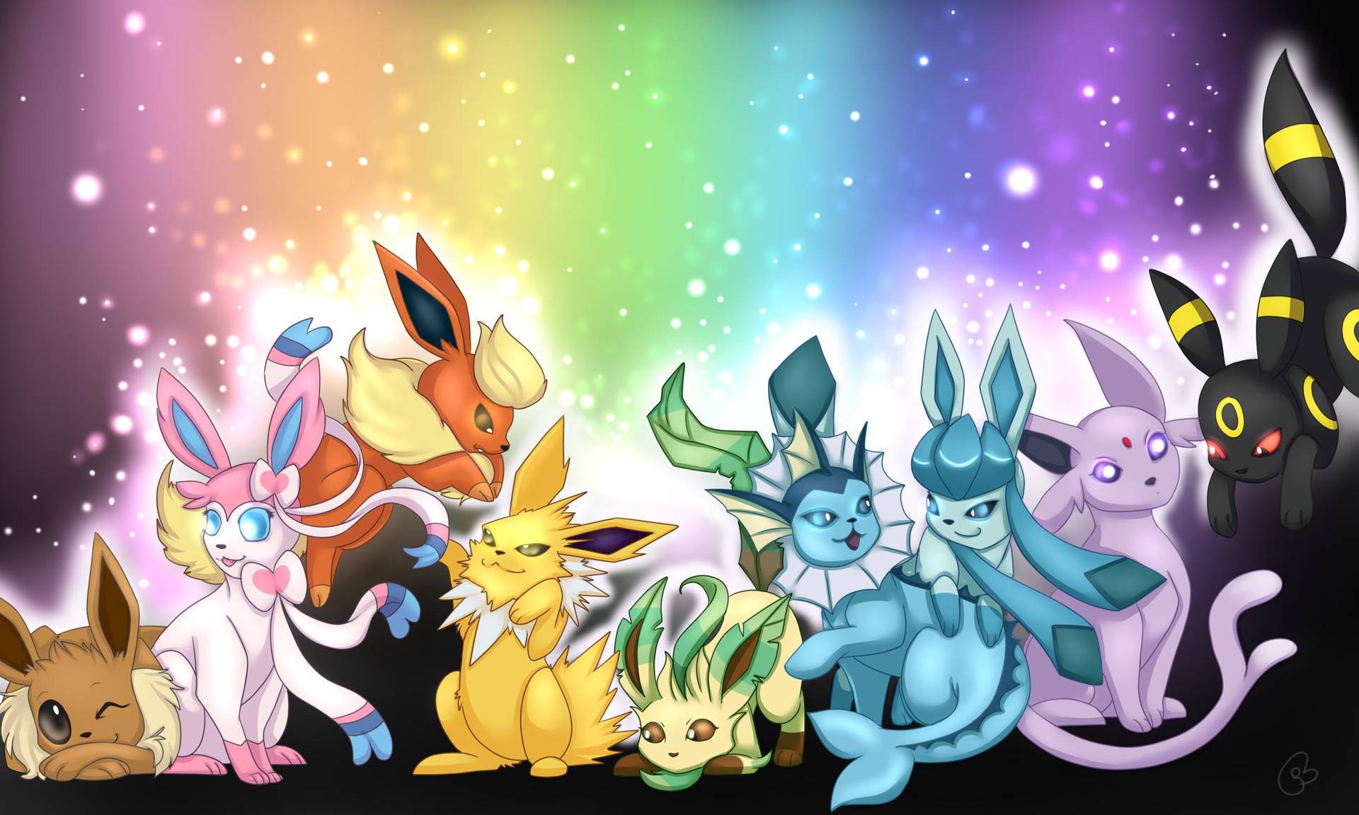 Eevee's Final Forms With Sylveon
