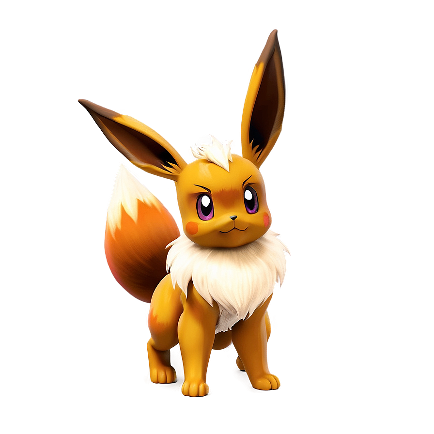 Download Eevee Trainer Battle Pose Png One45 | Wallpapers.com