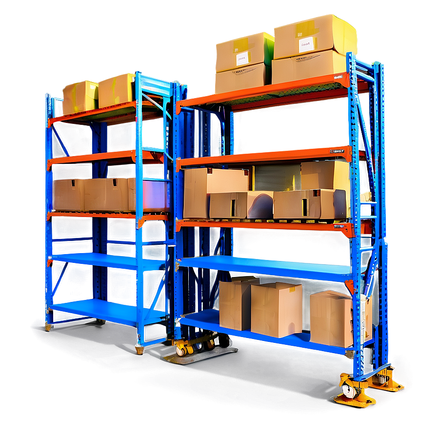 Efficient Warehouse Shelving Units Png 31 PNG