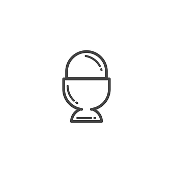 Egg Cup Icon Vector PNG
