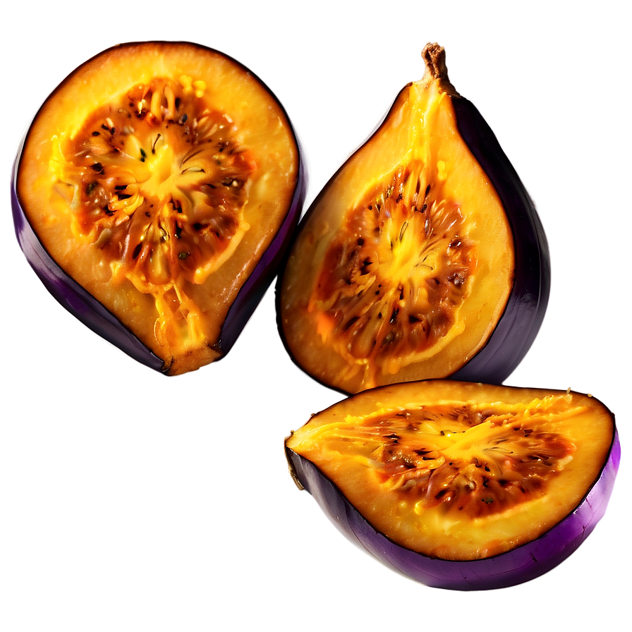 Eggplant Slice Png 06252024 PNG