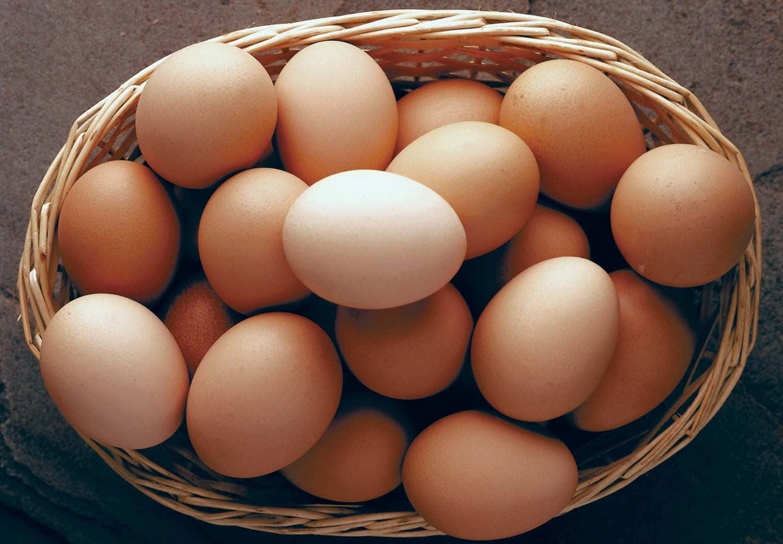 Einkorb Voller Eier