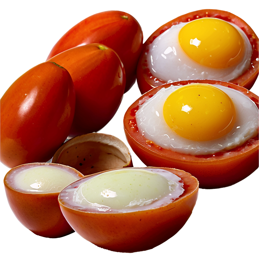 Eggs And Tomatoes Png Jku PNG