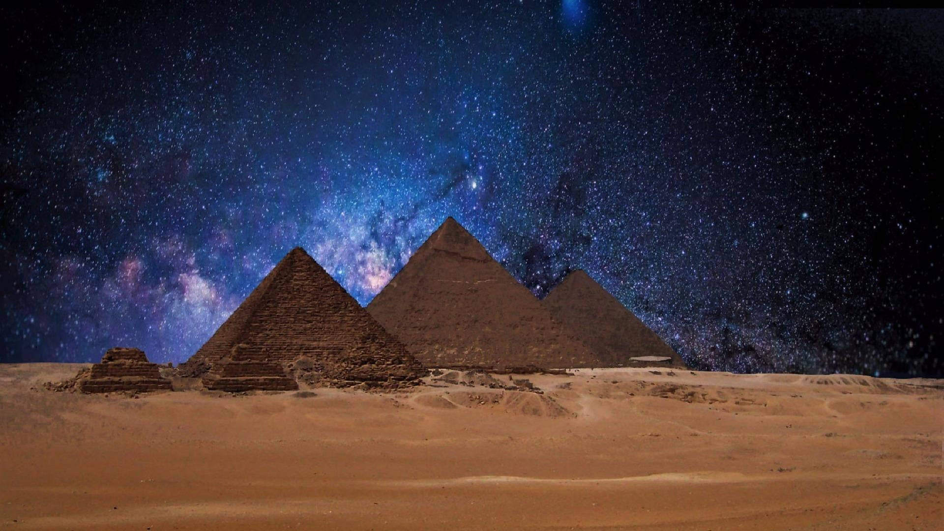 Egypt Milky Way Wallpaper
