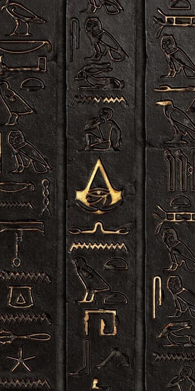 Egyptiske Guder 640 X 1280 Wallpaper