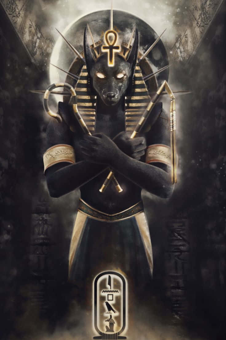 "Ancient Egyptian Gods" Wallpaper