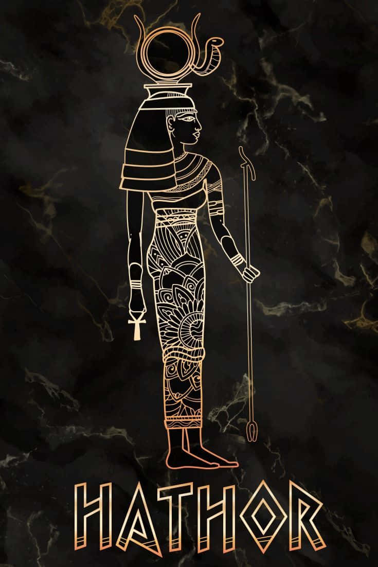 Rindehomenaje A Los Antiguos Dioses Egipcios. Fondo de pantalla
