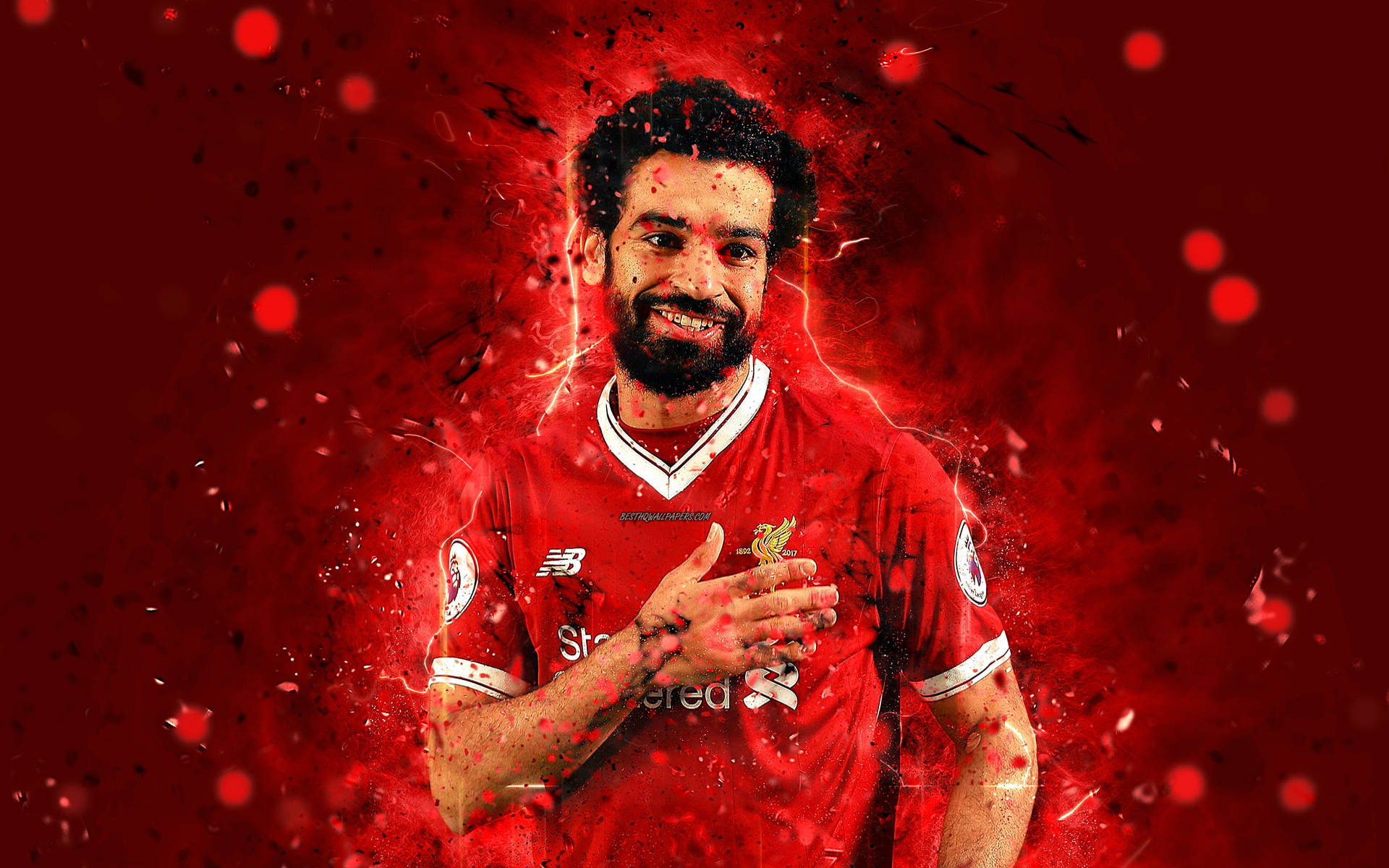 Egyptian Player, Mohamed, From Liverpool 4k Image