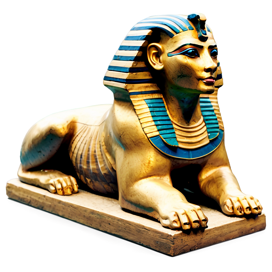 Egyptian Sphinx Statue Png 06242024 PNG