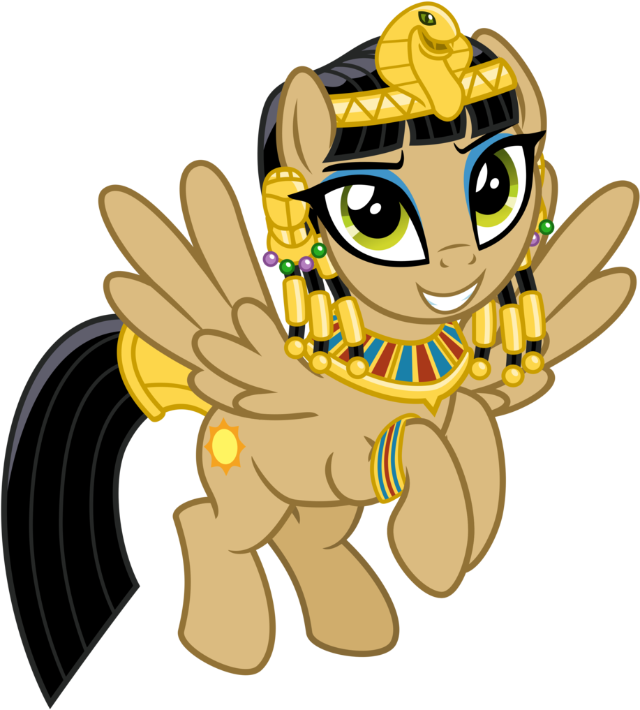 Egyptian Themed Pony Illustration PNG