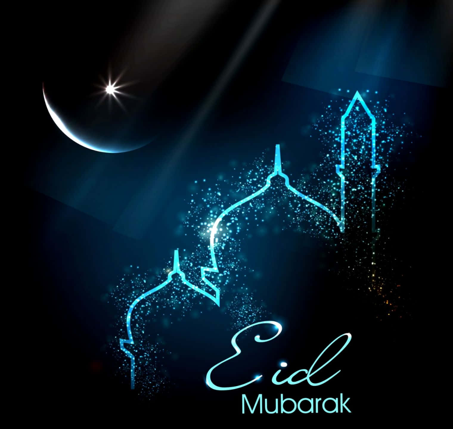 "The blessing of Eid Mubarak lives on!"