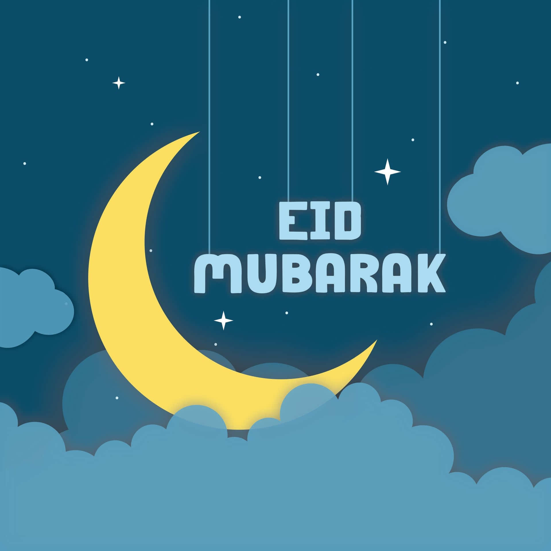 Ichwünsche Ihnen Ein Fröhliches Eid Mubarak!