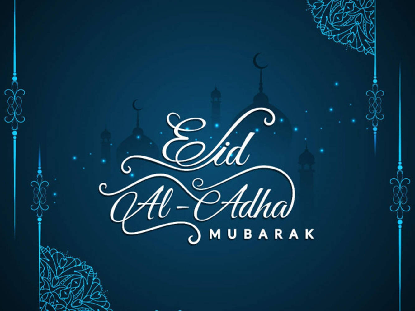 Eid Ul Adha Mubarak - Celebrating Divine Blessings Wallpaper