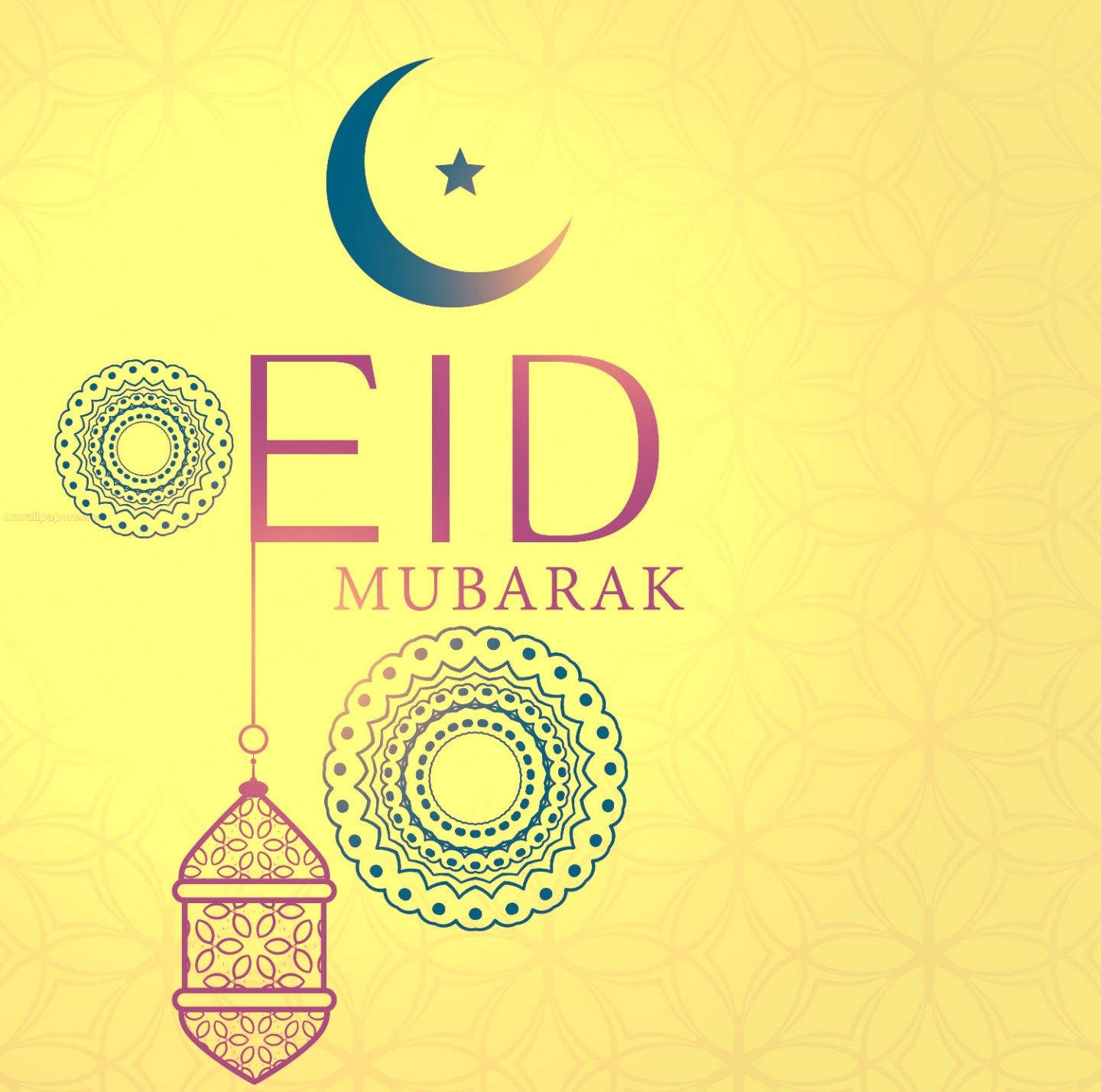 Eidul-adha Mubarak È Una Festività Islamica. Sfondo