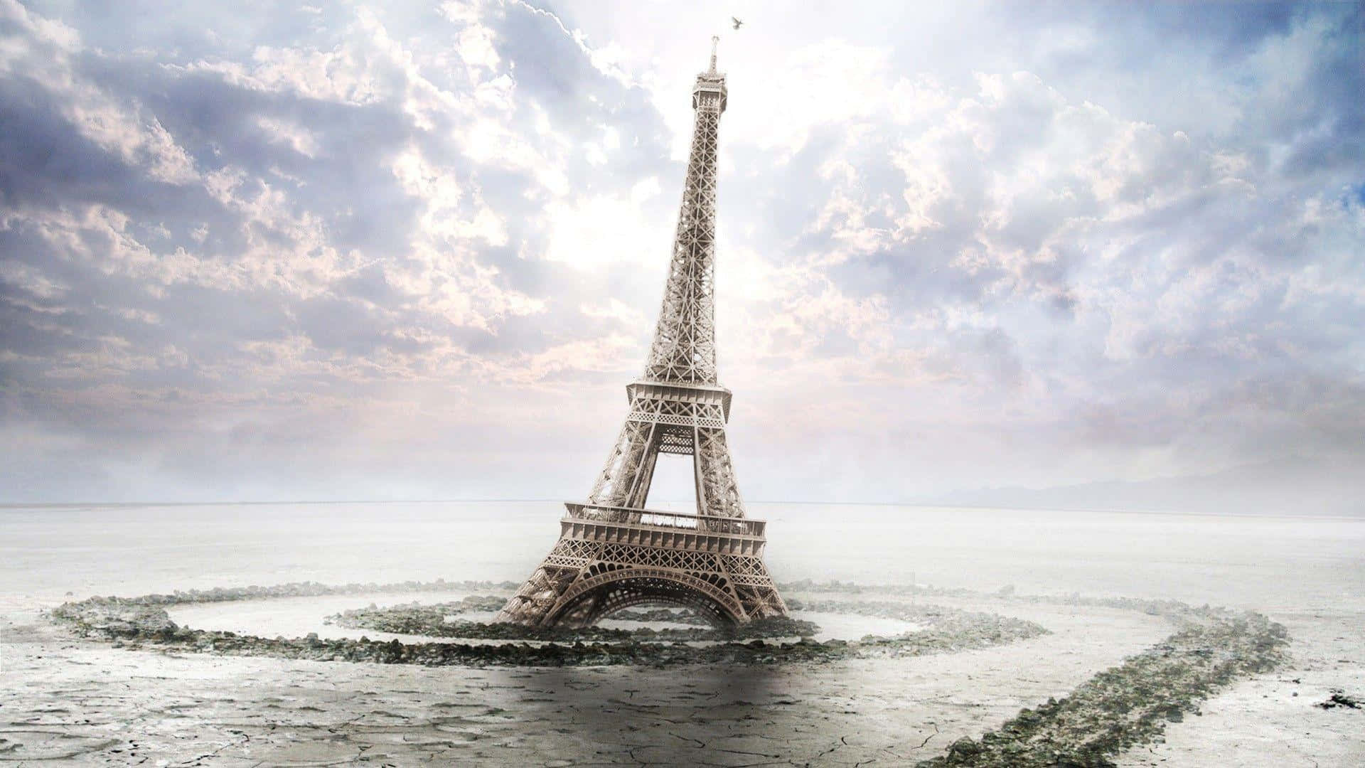 Apreciara Beleza Da Torre Eiffel À Noite