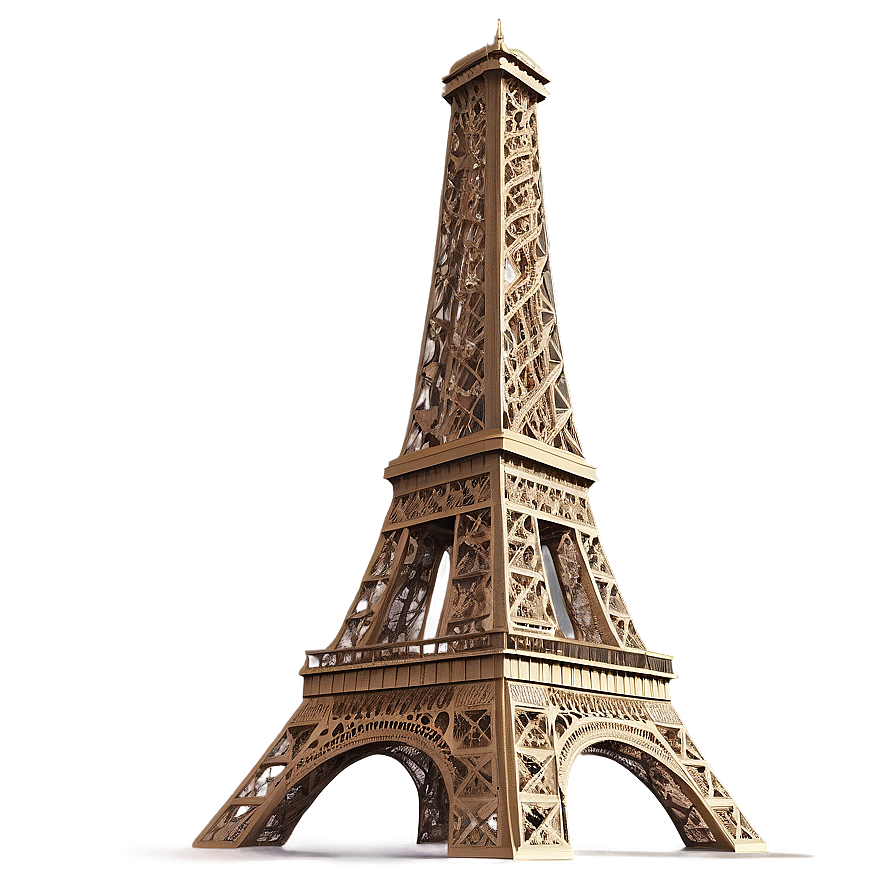 Download Eiffel Tower Close-up Structure Png 05212024 | Wallpapers.com