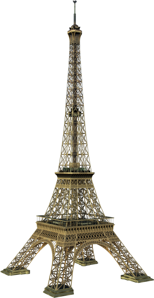 Eiffel Tower Iconic Structure PNG