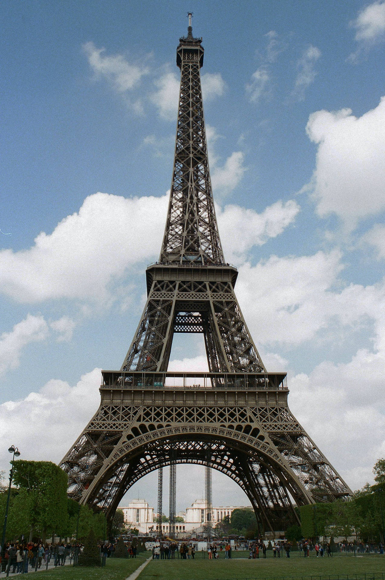 Torre Eiffel A Parigi Francia Iphone Sfondo