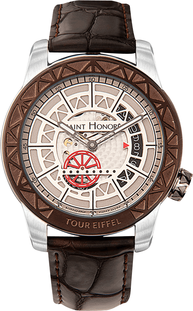 Eiffel Tower Inspired Watch PNG