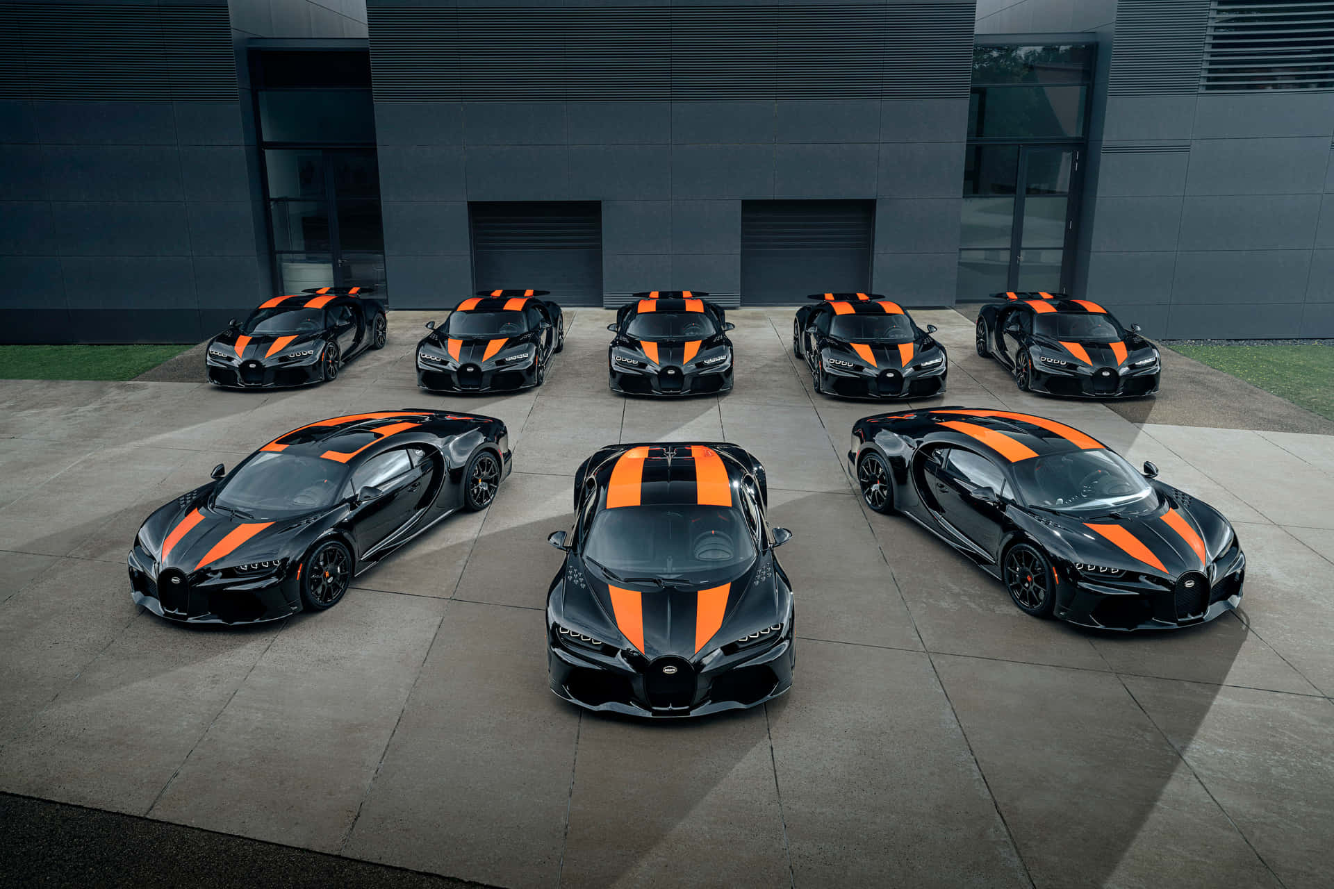 The Majesty of Speed - Bugatti Chiron Supercar Wallpaper