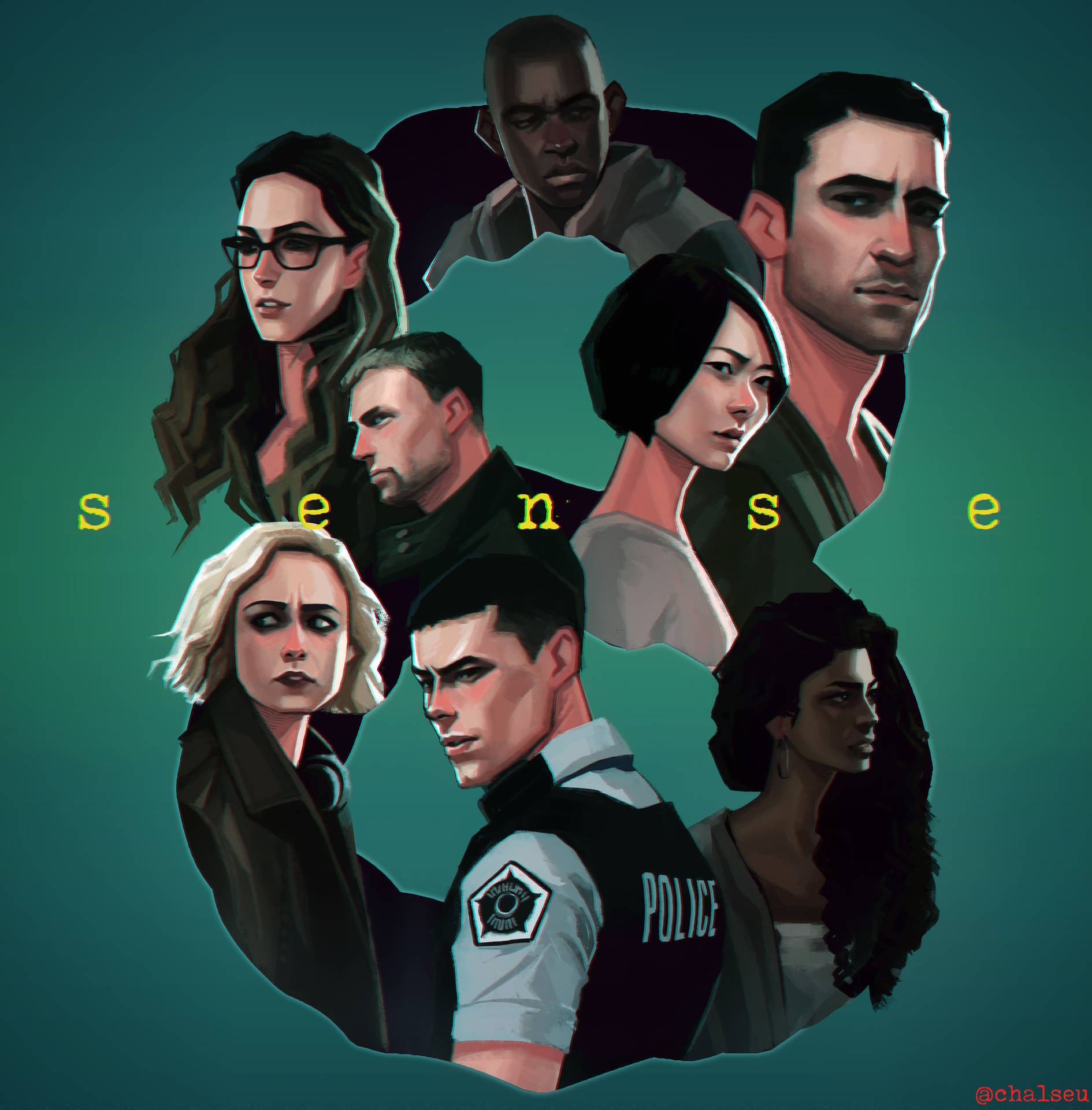 Eight For Sense8 Wallpaper