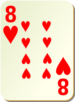 Eight_of_ Hearts_ Playing_ Card PNG