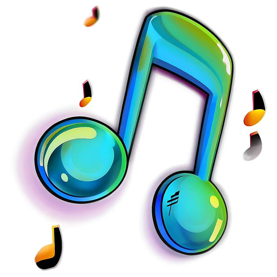 Eighth Note D PNG