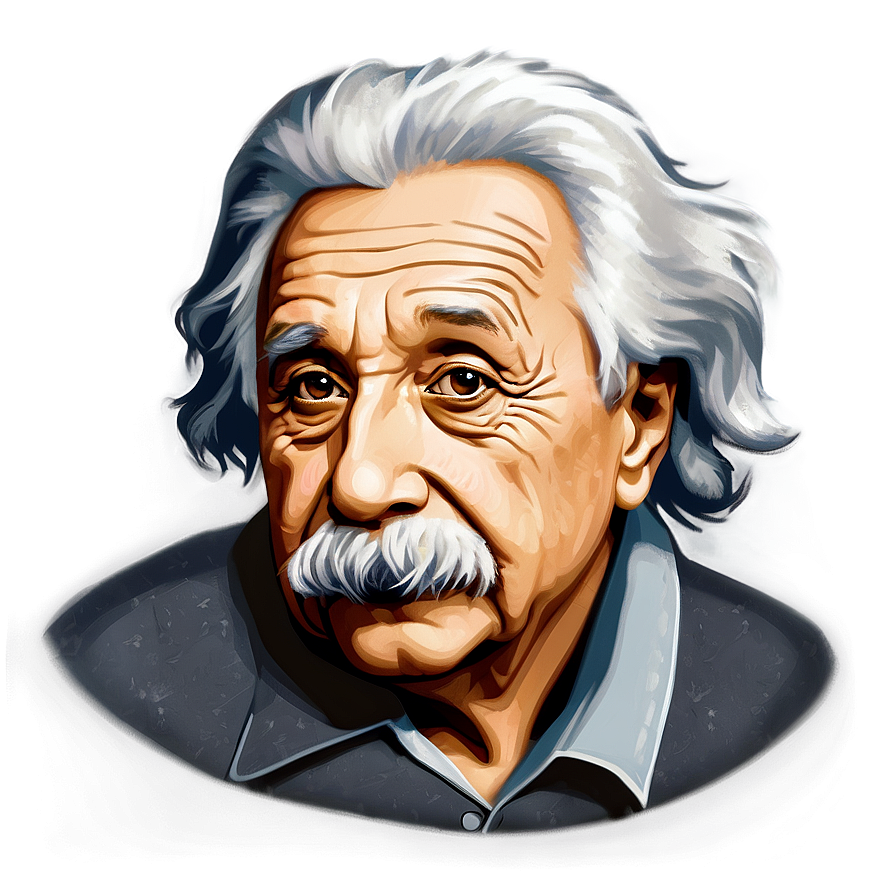 Download Einstein Portrait Png 20 | Wallpapers.com