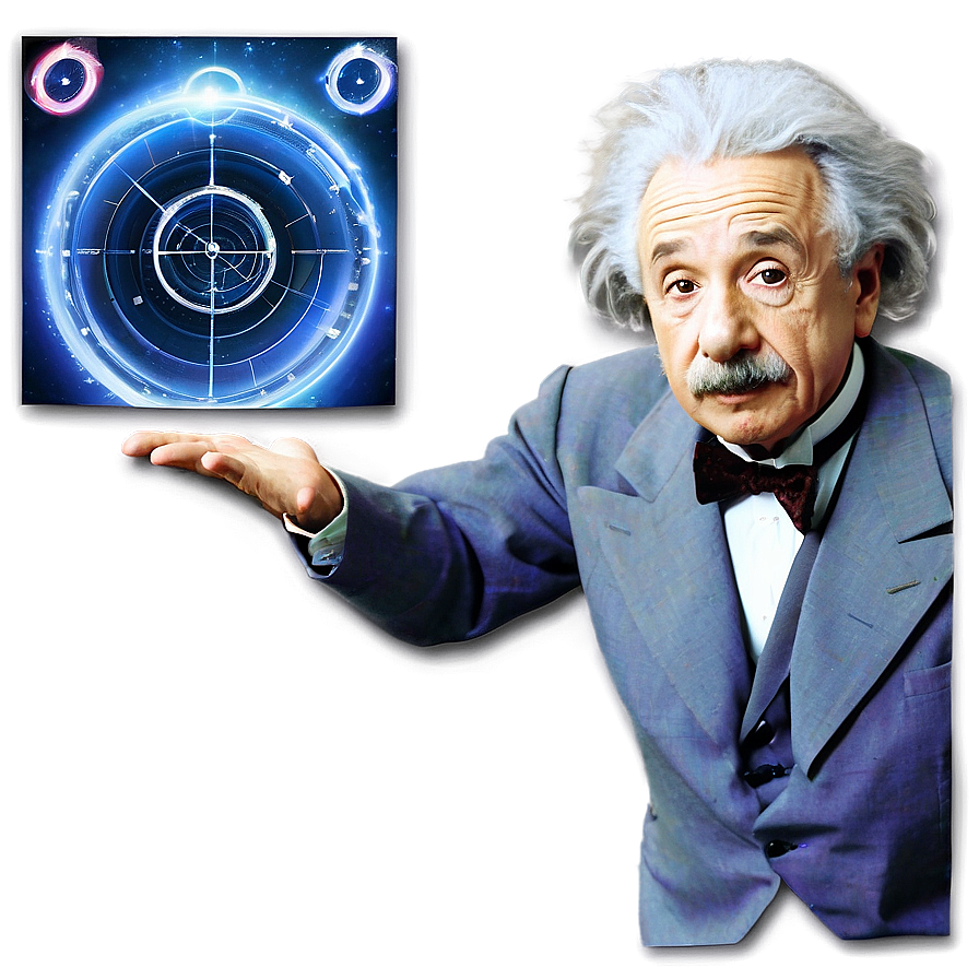 Einstein Time Travel Theory Png 06242024 PNG