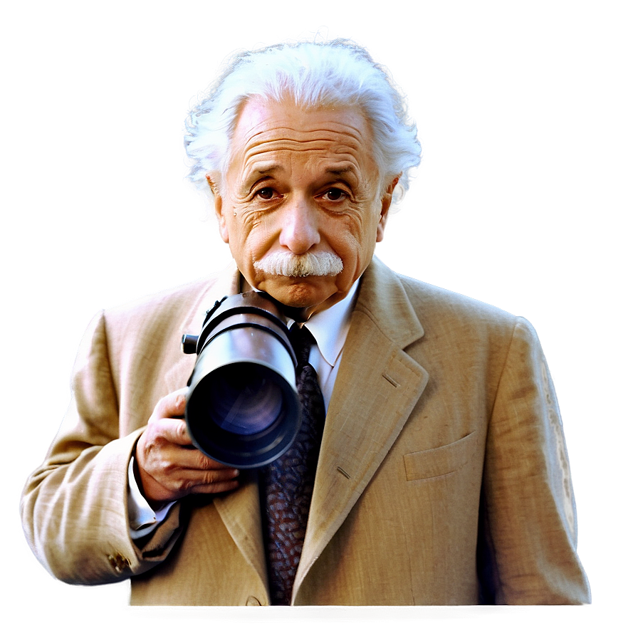 Einstein With Telescope Png Dki PNG