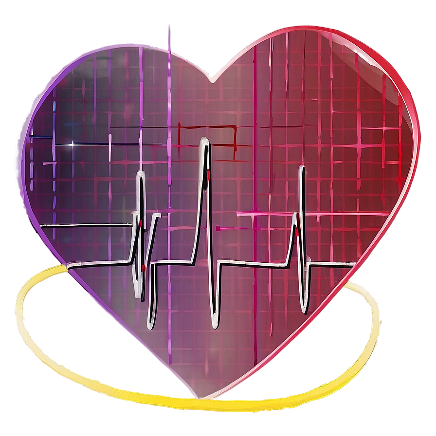 Ekg Heart Rhythm Png 06112024 PNG