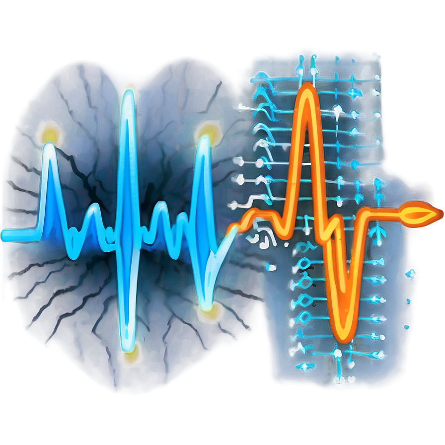 Ekg Heart Rhythm Png 06112024 PNG