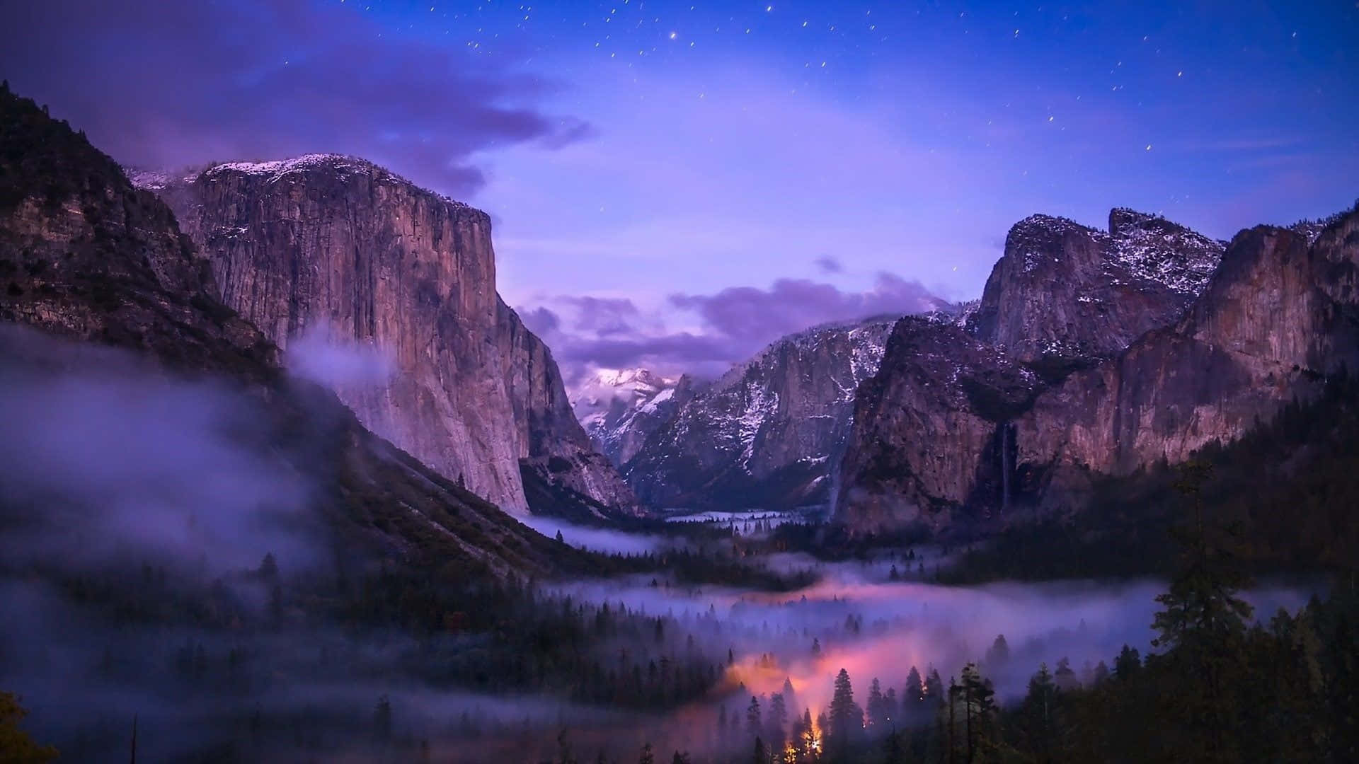 Elcapitan Vale De Yosemite. Papel de Parede