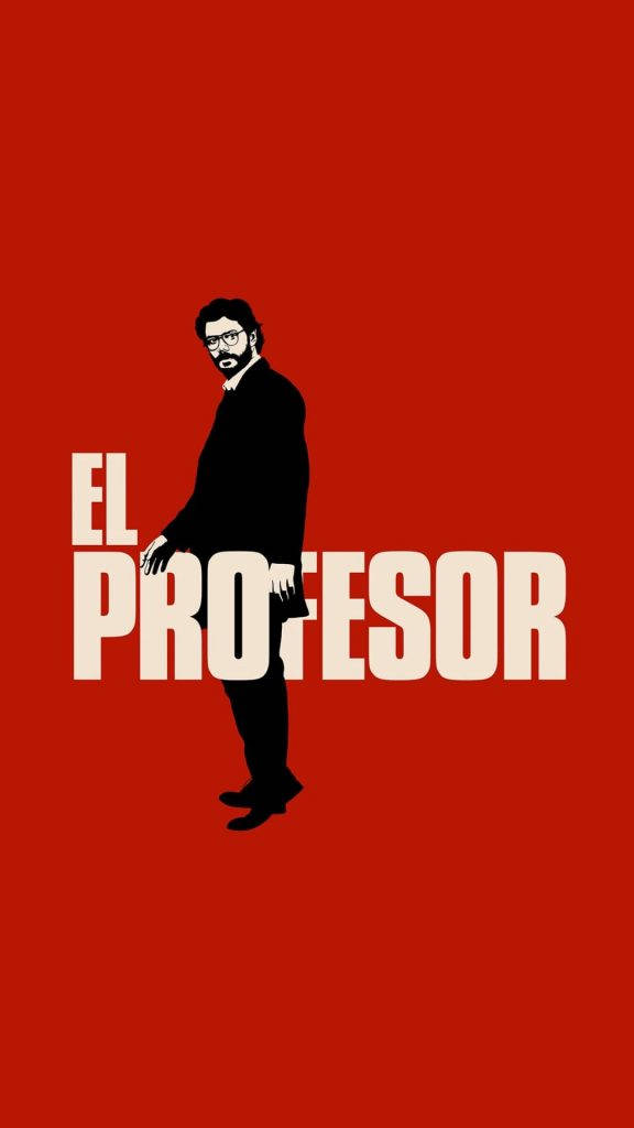 El Professor Money Heist 4k