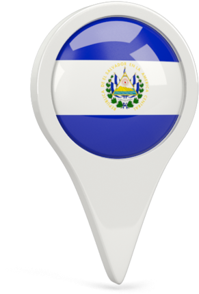 El Salvador Location Pin PNG