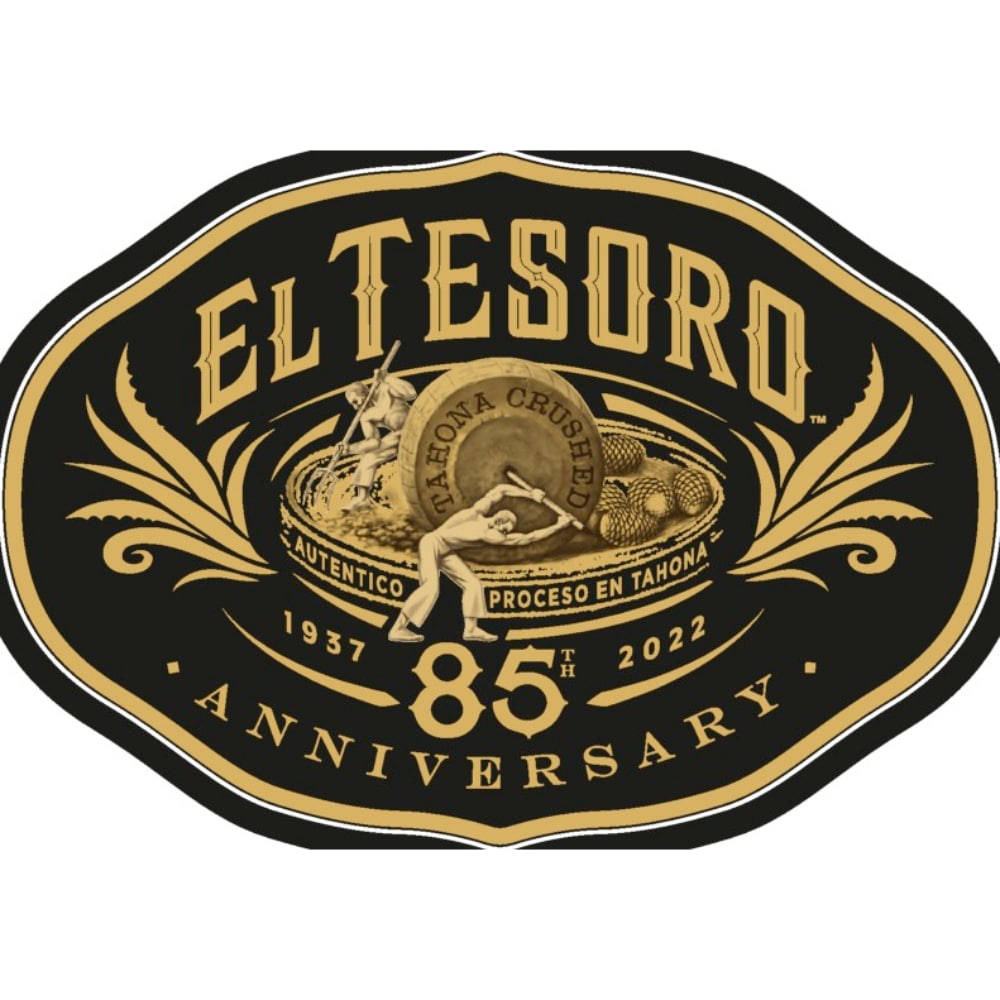Download El Tesoro Black And Gold Logo Wallpaper | Wallpapers.com