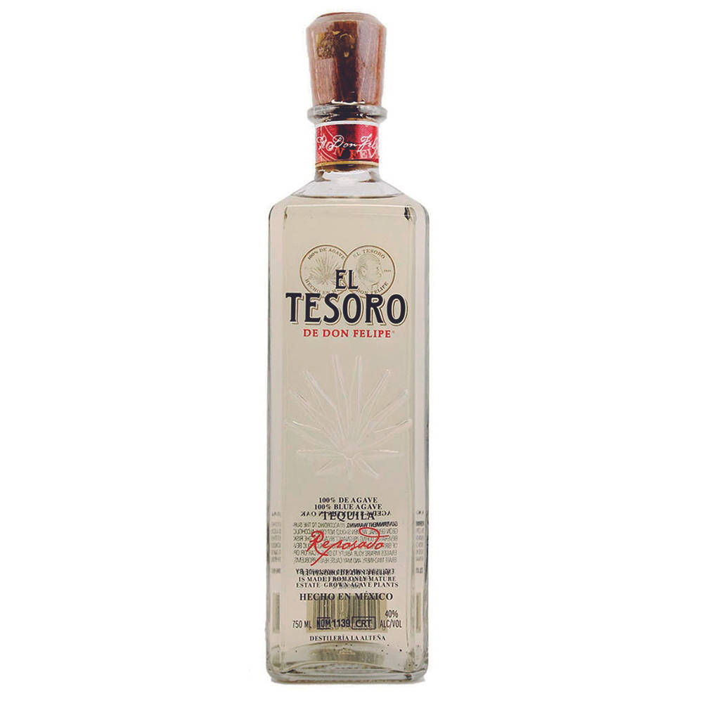 El Tesoro De Don Felipe Agave Tequila Bottle Picture