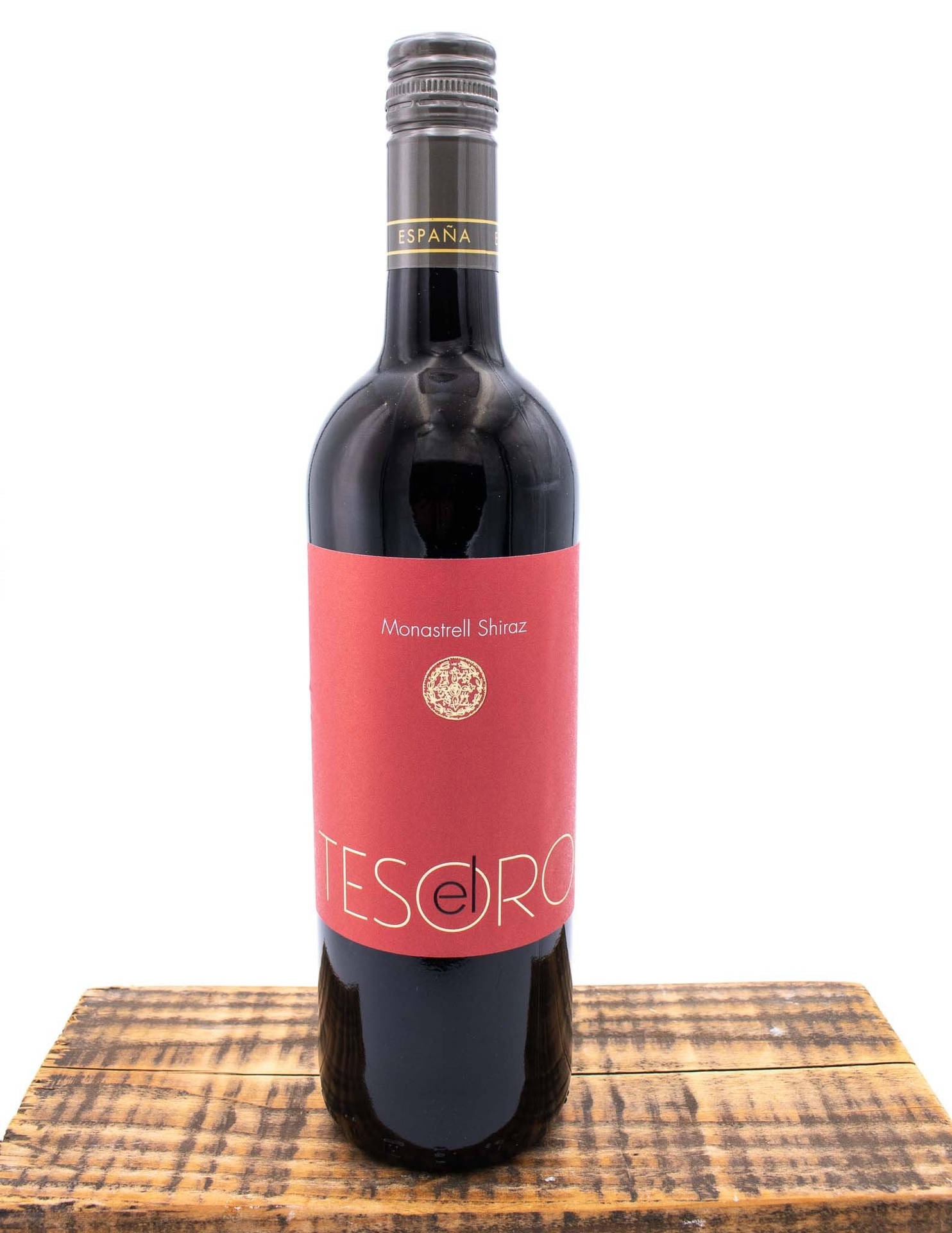 El Tesoro Red Wine Bottle Wallpaper