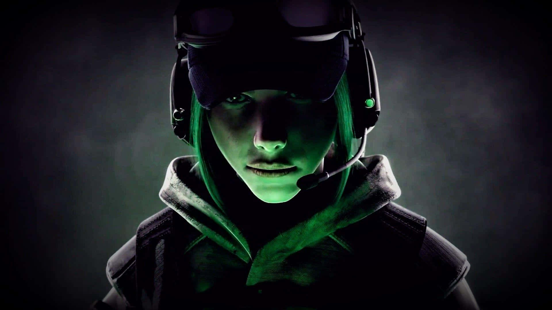Ela from Rainbow Six Siege in action Wallpaper