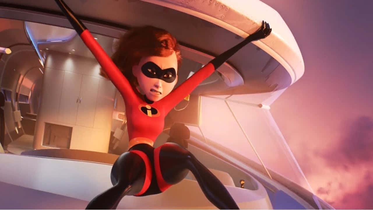 Elastigirl Actie Sequentie Achtergrond