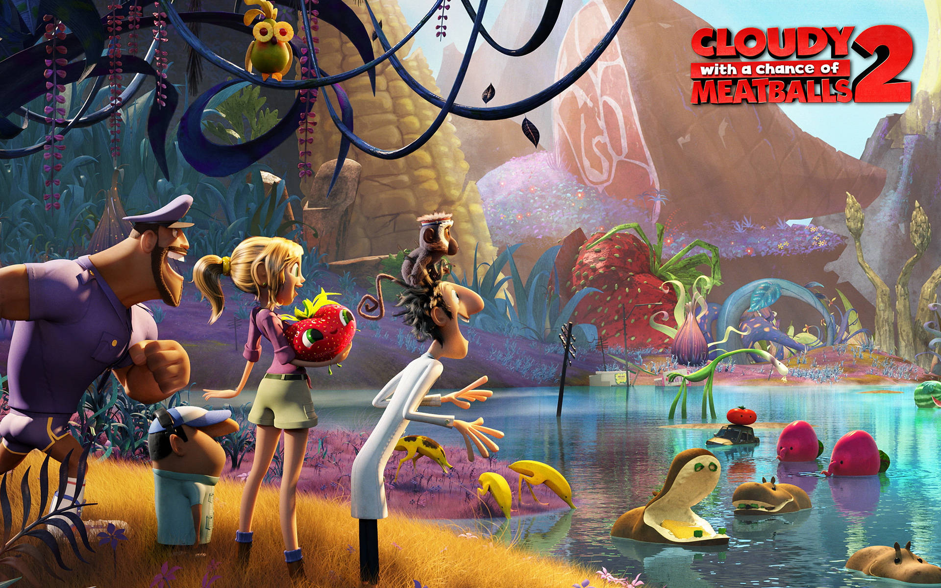 Elated Cloudy With A Chance Of Meatballs 2 Characters Picture