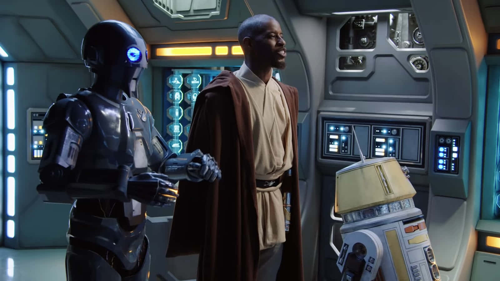 Elconsejo Jedi En Profunda Discusión Fondo de pantalla