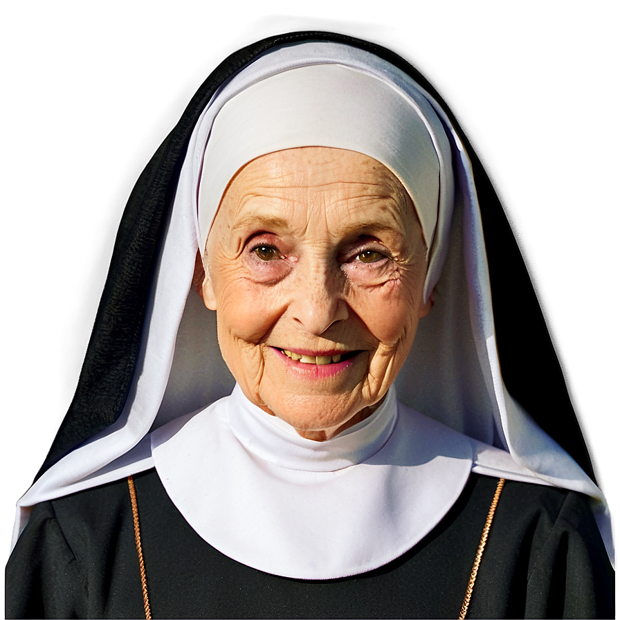 Download Elderly Nun Image Png 06242024 | Wallpapers.com