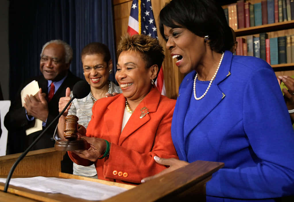 Eleanor Holmes Norton With Other Women Wallpaper