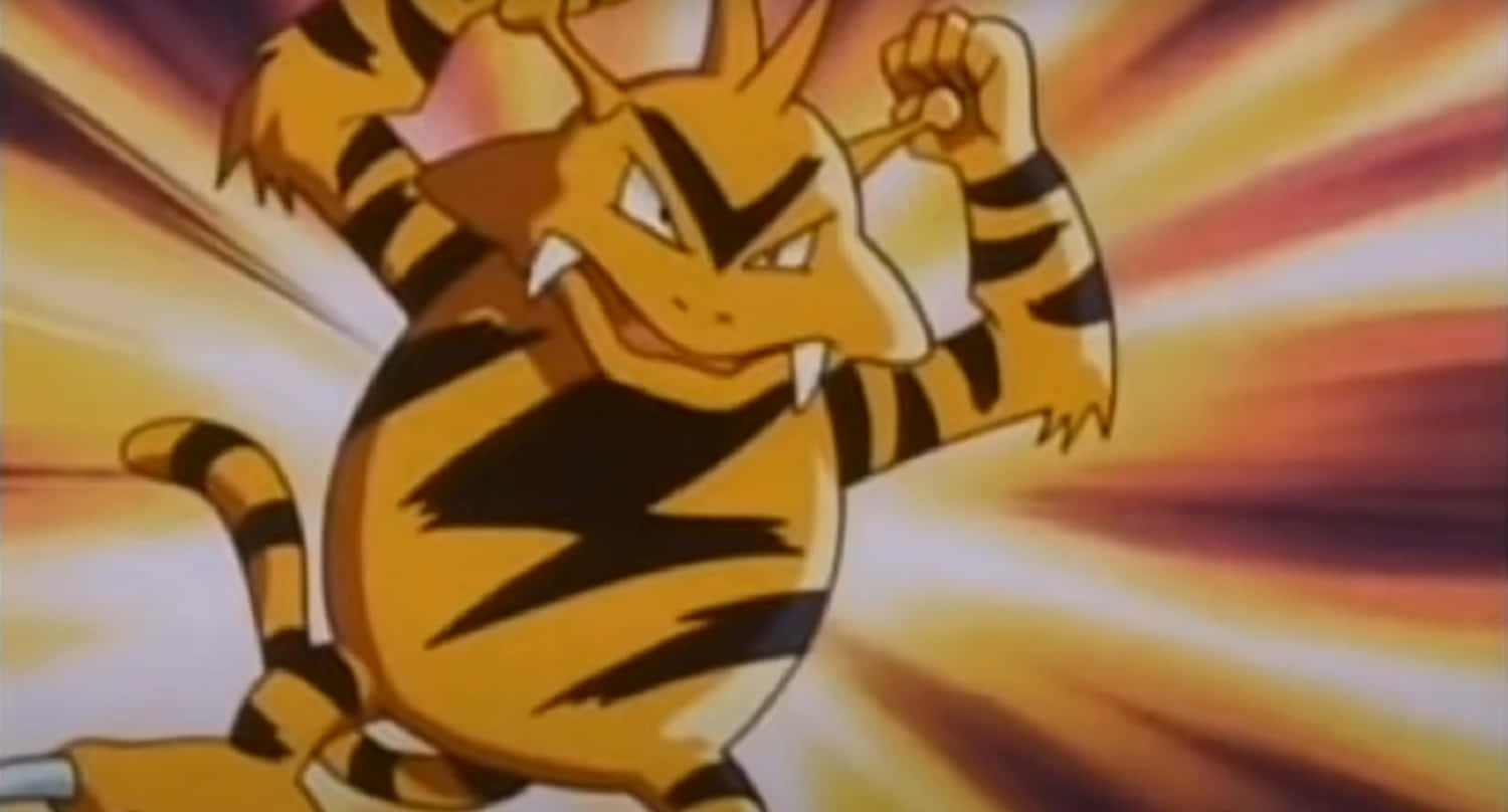 Electabuzz In Action Wallpaper