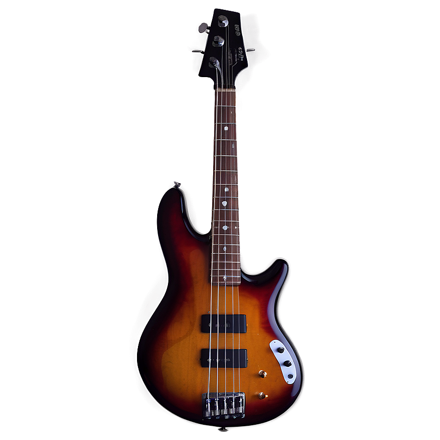 Electric Bass Guitar Png 05252024 PNG