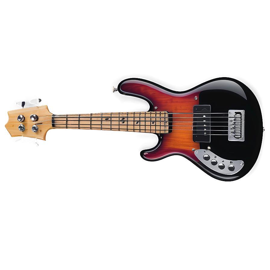 Electric Bass Guitar Png 06202024 PNG