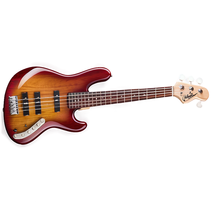 Electric Bass Guitar Png 3 PNG